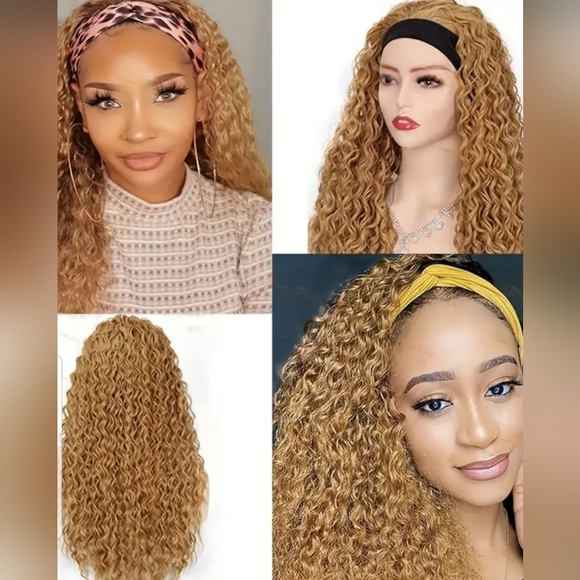 Headband Wig Bombshell Blonde - Picture 1 of 2